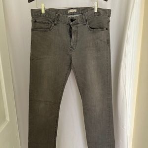 MENS / UNIQLO / 35x34 / Grey Denim Straight Leg